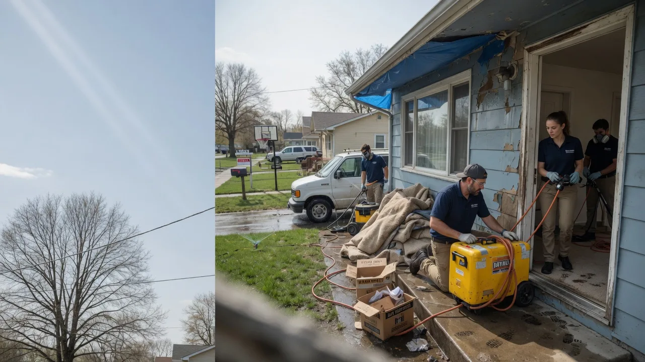 Basement Flood Cleanup in Annandale, MN near me